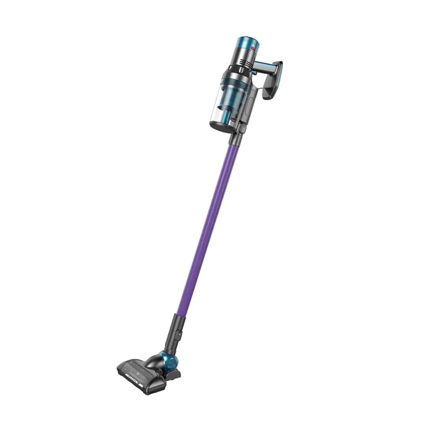 مكنسة كهربائية لاسلكية Super Clean VC1806-BLDC - 2200 مللي أمبير في الساعة، مدة تشغيل 50 دقيقة
